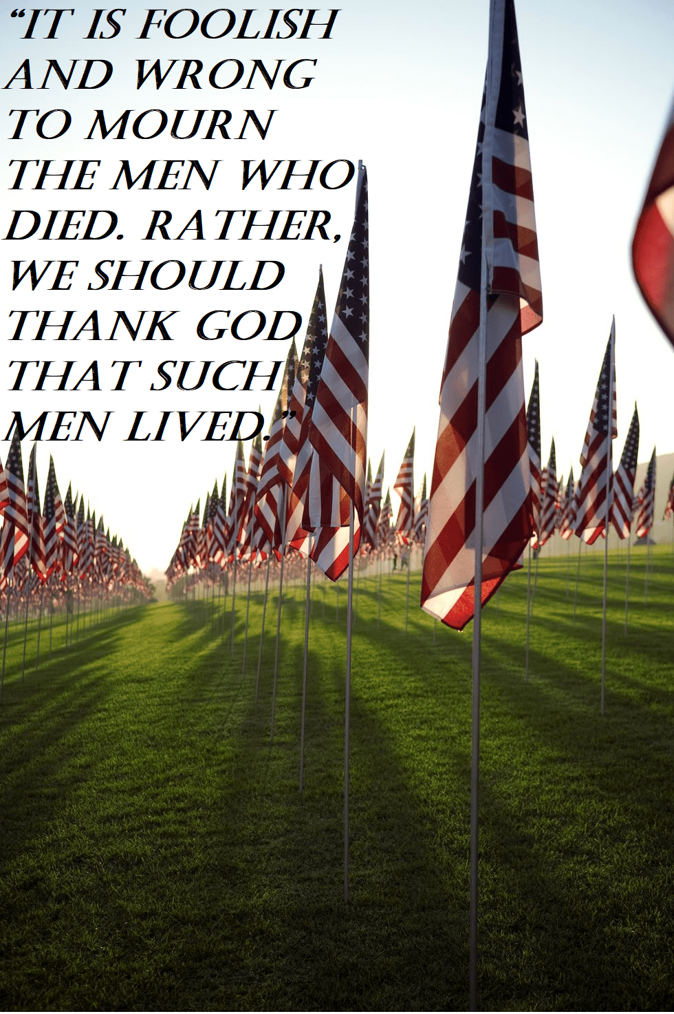 Memorial Day - Foolish to mourn.png