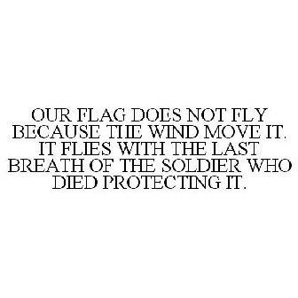Memorial Day - Our Flag doesn't fly because the wind moves it.jpeg