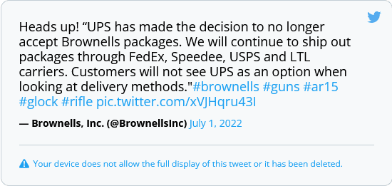 Screenshot 2022-07-05 at 12-00-27 UPS No Longer Shipping Brownells TexAgs.png