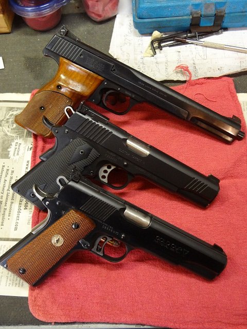 target 1911's and M-41.JPG