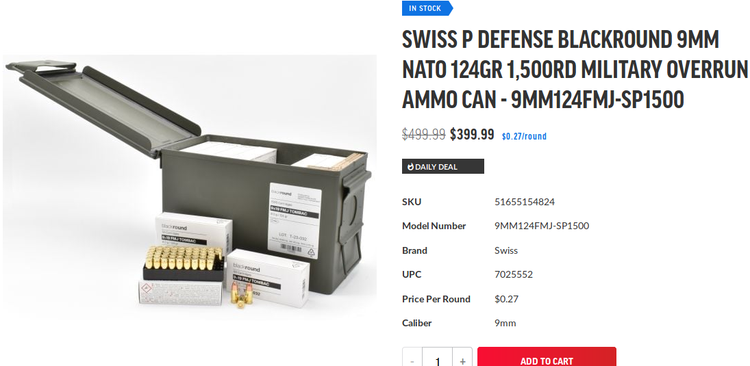 31 Swiss P Defense Blackround 9mm NATO 124gr 1,500rd Military Overrun Ammo Can - 9MM124FMJ-SP1...png
