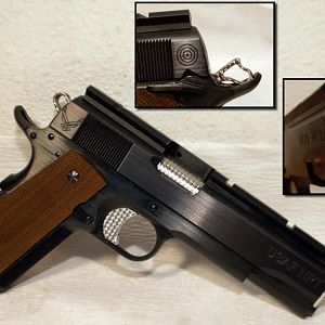Another WAD gun - jewled everything - 45 ACP