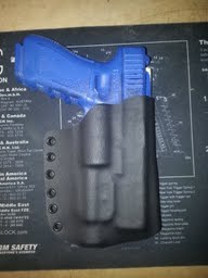 Glock 17 with TLR 1 Blackhawk Compatible Holster