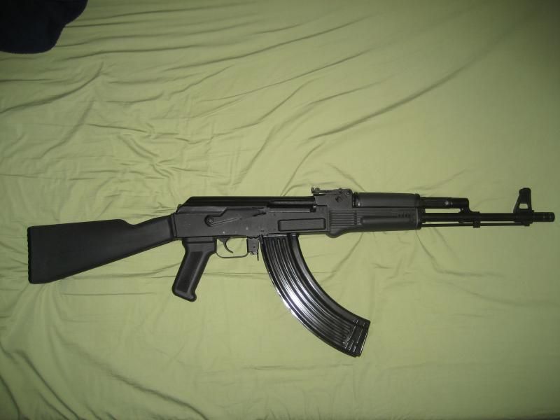 Milled Arsenal AK 47 w/ 40 rnd steel mag :)