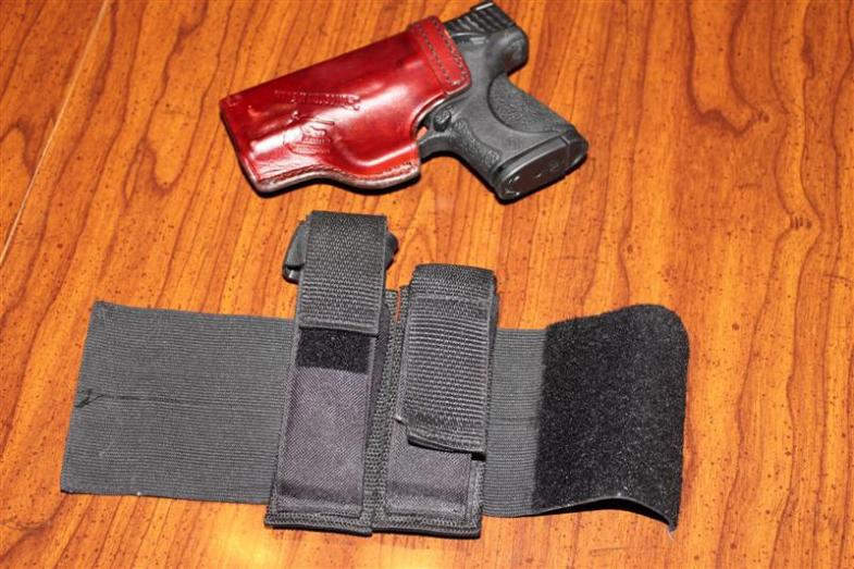 my ankle holster that carries extra mags