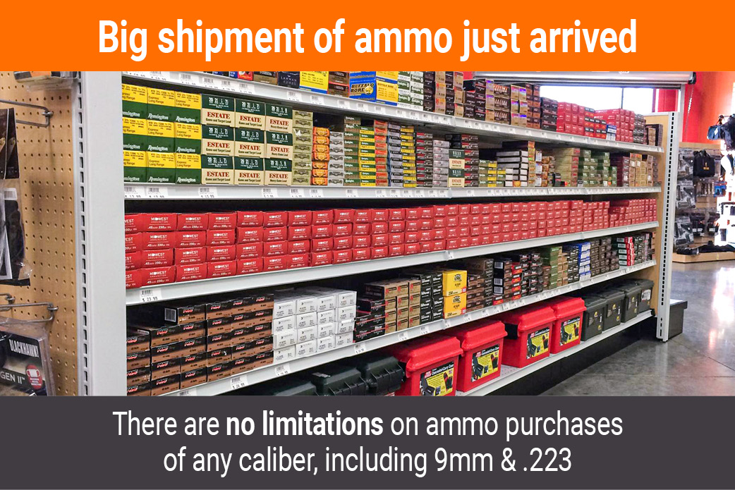 Ammo is back - No limitations on ammo purchases